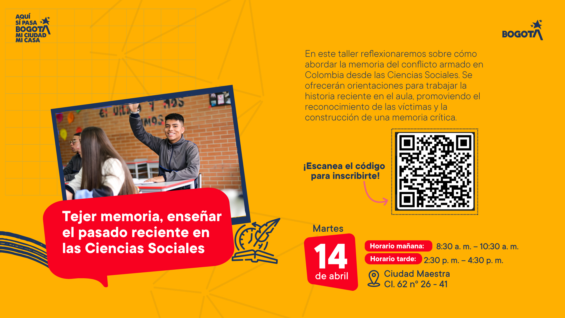 Tejer memoria, enseñar el pasado reciente en  las  Ciencias Sociales 